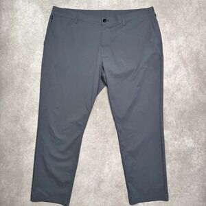 Public Rec Gamechanger Pants Stretch Performance 42x28 Mens Grey Tech Active